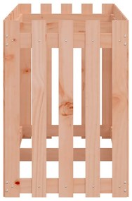 Canteiro elevado c/ design de cerca 150x50x70cm madeira douglas