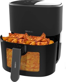 Fritadeira de ar Cecofry Fantastik Window 6000 Fritadeira dietética digital de 1700 W