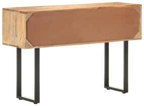 Aparador 116x35x75 cm madeira de mangueira maciça