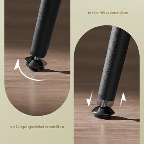 Conjunto de 2 bancos de sala de jantar EKHO - castanho caramelo