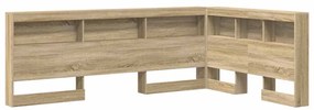 Cabeceira de armazenamento Carvalho sonoma 120 cm