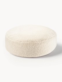 Pufe para crianças em teddy Sugar, Ø 65 cm