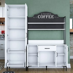 Armário Multiusos JE148 – Branco – 280x198,6x40 cm