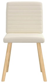 Cadeiras de jantar 6 pcs linho