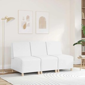 Poltrona 55 cm couro artificial branco