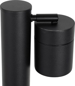 Candeeiro de pé para exterior preto 80 cm AR70 ajustável IP44 - Solo