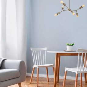 Candeeiro de Teto Sparrow – Vintage – 67 x 67 cm