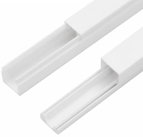 Calhas para cabos 30x15 mm 30 m PVC