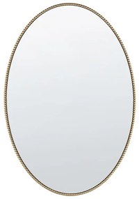 Espelho de parede 83 x 57 cm dourado OUVEA Beliani