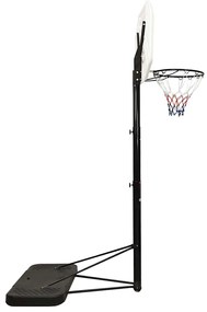 Tabela de basquetebol 258-363 cm polietileno branco
