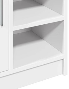 Armário de lavatório 63x29x55 cm derivados de madeira branco