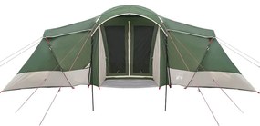 Tenda Familiar com Janelas em Cúpula Verde pra 6 Pessoas, Impermeável
