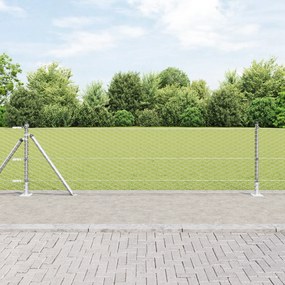 Cerca Hexagonal vidaXL 0.4x10 m Aço Galvanizado
