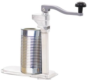 vidaXL Abre-latas 70 cm alumínio e aço inoxidável prateado