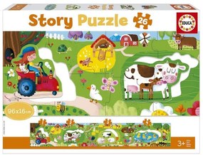 Puzzle Baby Granja Story Educa (26 Pcs)