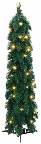 Árvore de Natal artificial pré-iluminada com 30 luzes LED 60 cm