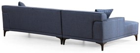 Sofá de Canto Petra – Azul – 145 x 250 cm