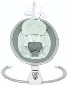 Cadeira baloiço para bebé eléctrico de lado a lado Twiddle Menta 2023
