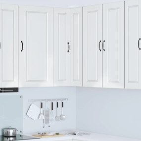 vidaXL Armário de Cozinha com porta Branco Brilhante 57 x 57 x 100 cm