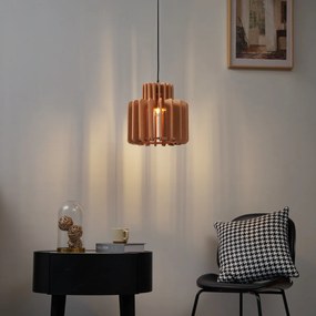 Candeeiro suspenso retro laranja - Felt