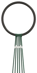 Árvore de Natal mastro de bandeira 108 LEDs 180cm branco quente
