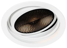 Foco embutido moderno branco ajustável - Coop 111 Honey Moderno