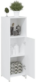 Armário de casa de banho derivados de madeira branco