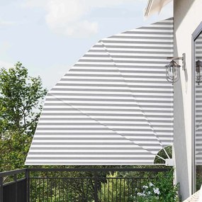 vidaXL Tela de Privacidade para Varanda Antracite e Branco