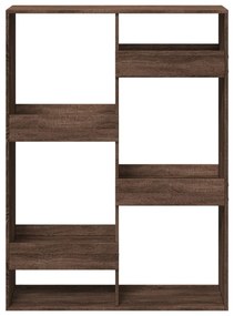 Divisória 100x33x135 cm derivados de madeira carvalho castanho