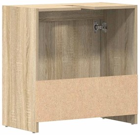 Armário casa de banho 60x33x61 cm contrapl. carvalho sonoma