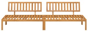 Sofá de centro paletes 2 pcs p/ jardim madeira de acácia maciça