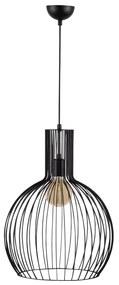 Chandelier Fellini – Preto – 38 cm x 146 cm