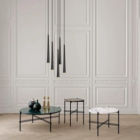 Candeeiro de Teto Ugur – Preto – 43 cm diâmetro, 135 cm altura