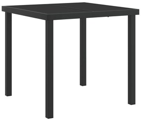 Conjunto de Jantar de Jardim de 5 Peças com Almofadas Marrom Vime Poli