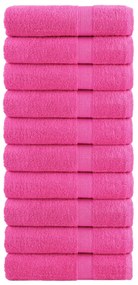 Toalhas de banho premium SOLUND 10pcs 100x150 cm 600 gsm verde