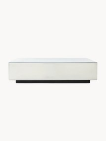 Mesa de centro artesanal de vidro espelhado Mirror, L 90 cm
