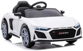 Audi R8 Sport, 12v Carro elétrico Infantil Branco