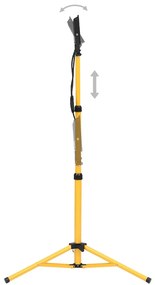 Projetor c/ iluminação LED e tripé 2x50 W branco frio