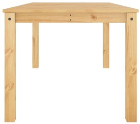 Mesa de jantar Panama 180x90x75 cm madeira de pinho maciça