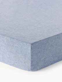 Lençol em linho com elástico para topper Linna