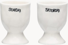 Suportes para ovos artesanais Weekend, conjunto de 2