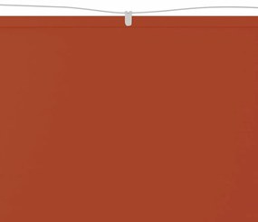 Toldo vertical 200x360 cm tecido oxford cor terracota