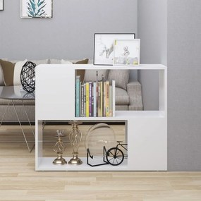 Móvel de TV 80x24x63 cm derivados de madeira branco