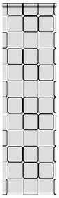 vidaXL Estores com 60x240 cm Largura Tecido 56 cm