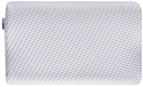Almofada de espuma de memória branca 50 x 30 cm KANGTO Beliani