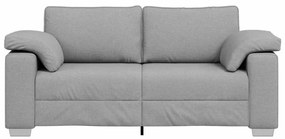 Sofá Loveseat - Cinza Claro, 140 cm Tecido