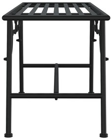 Banco para árvore 110 cm aço preto