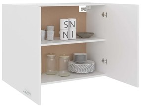 Armário de parede “Lyon” 80x31x60 cm derivados madeira branco