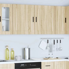 Armários parede cozinha 2 pcs Porto sonoma carvalho