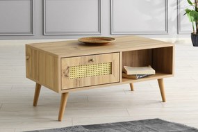 Mesa de Centro Sidyma – Carvalho – 97x45x55 cm